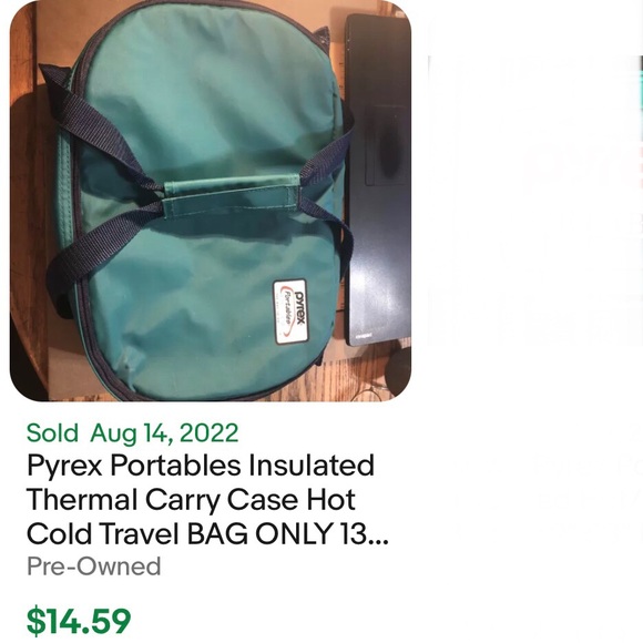 Pyrex Portables insulated carrying case 2.5 Qt. casserole only - Picture 10 of 11